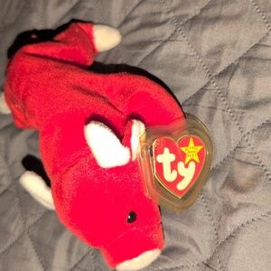 1995 Ty original Beanie Baby Snort PE pellets super rare highly collectable
